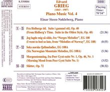 Edvard Grieg (1843-1907): Klavierwerke Vol.4, CD