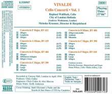 Antonio Vivaldi (1678-1741): Cellokonzerte Vol.1, CD