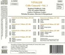 Antonio Vivaldi (1678-1741): Cellokonzerte Vol.3, CD