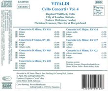 Antonio Vivaldi (1678-1741): Cellokonzerte Vol.4, CD