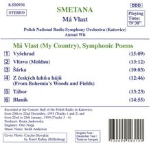 Bedrich Smetana (1824-1884): Mein Vaterland (incl."Die Moldau"), CD