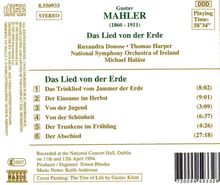 Gustav Mahler (1860-1911): Das Lied von der Erde, CD