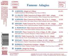 Berühmte Adagios, CD