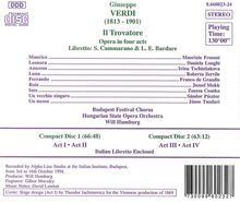 Giuseppe Verdi (1813-1901): Il Trovatore, CD