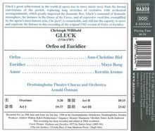 Christoph Willibald Gluck (1714-1787): Orpheus &amp; Eurydike, CD