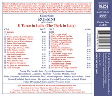 Gioacchino Rossini (1792-1868): Il Turco in Italia, 2 CDs