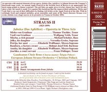 Johann Strauss II (1825-1899): Jabuka (Das Apfelfest), 2 CDs