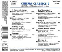 Cinema Classics 2, CD