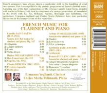 Ermanno Veglianti - French Music for Clarinet and Piano, CD