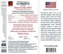 Robert Livingston Aldridge (geb. 1954): Sister Carrie, 2 CDs