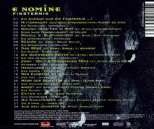 E Nomine: Finsternis, CD