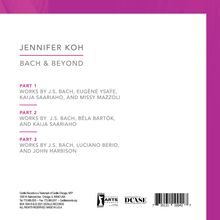 Jennifer Koh - Bach &amp; Beyond Part 1 - 3, 5 CDs