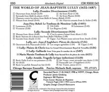 Jean-Baptiste Lully (1632-1687): Armide (Ausz.), CD