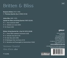 Benjamin Britten (1913-1976): Streichquartett Nr.3, CD