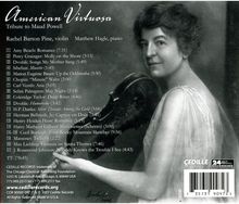 Rachel Barton Pine - American Virtuosa, CD