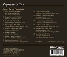 Rachel Barton Pine - Capricho Latino, CD