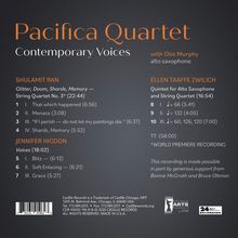 Pacifica Quartet - Contemporary Voices, CD