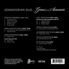 Aznavoorian Duo - Gems from Armenia, CD