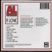 Al Green: Is Love, CD