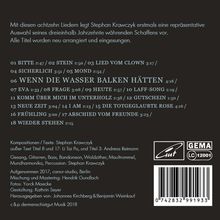 Stephan Krawczyk: Wenn die Wasser Balken hätten: Die Audiographie, CD