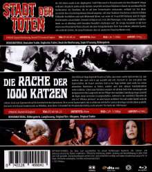 Stadt der Toten &amp; Die Rache der 1000 Katzen (Uncut) (Blu-ray), 2 Blu-ray Discs