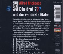 Die drei ??? (Folge 058) und der verrückte Maler, CD