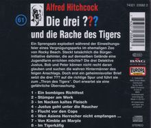 Die drei ??? (Folge 061) und die Rache des Tigers, CD