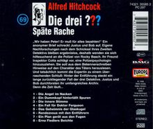 Die drei ??? (Folge 069) - Späte Rache, CD