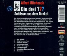 Die drei ??? (Folge 070) - Schüsse aus dem Dunkel, CD