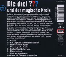 Die drei ??? (Folge 027) und der magische Kreis, CD