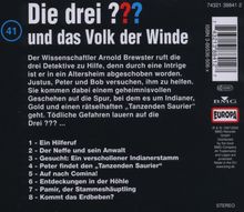 Die drei ??? (Folge 041) und das Volk der Winde, CD