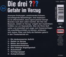 Die drei ??? (Folge 054) - Gefahr in Verzug, CD