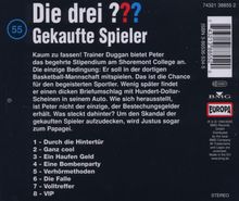 Die drei ??? (Folge 055) - Gekaufte Spieler, CD