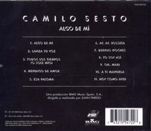 Camilo Sesto: Algo De Mi, CD