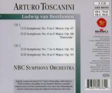 Ludwig van Beethoven (1770-1827): Symphonien Nr.5-8, 2 CDs