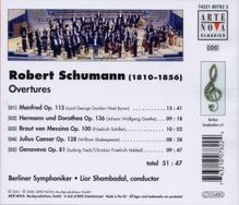 Robert Schumann (1810-1856): Ouvertüren, CD