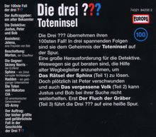 Die drei ??? (Folge 100) - Toteninsel, 3 CDs