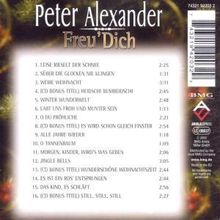 Peter Alexander: Freu' Dich, CD