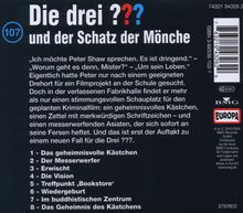 Die drei ??? (Folge 107) und der Schatz der Mönche, CD