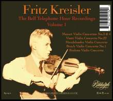 Fritz Kreisler - The Bell Telephone Hour Recordings Vol.1, CD