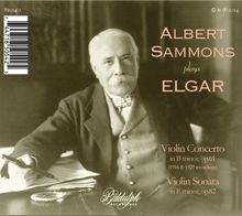 Edward Elgar (1857-1934): Violinkonzert op.61, CD