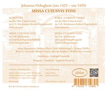 Johannes Ockeghem (1430-1497): Missa Cuiusvis toni (Exklusiv für jpc), CD