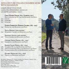 Gran Duo Vesuvius - 20th Century Italian Chamber Music With Mandolin, CD