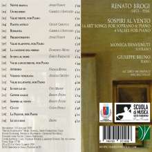 Renato Brogi (1873-1924): Lieder "Sospiri Al Vento", CD