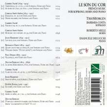 Le Son du Cor - Französische Musik für Sopran,Horn,Klavier, CD