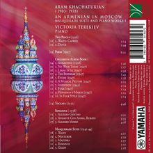 Aram Khachaturian (1903-1978): Klavierwerke Vol.1 - "An American in Moscow", CD