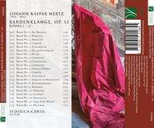 Johann Kaspar Mertz (1806-1856): Gitarrenwerke "Barden-Klänge op.13", CD