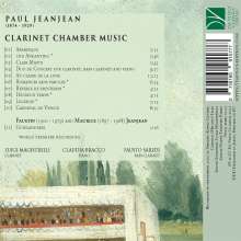 Paul Jeanjean (1874-1928): Kammermusik mit Klarinette, CD
