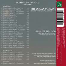 Domenico Cimarosa (1749-1801): 29 Orgelsonaten aus den Sonaten für Tasteninstrumente Volume I &amp; II, CD