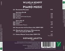 Wilhelm Kempff (1895-1991): Klavierwerke, CD